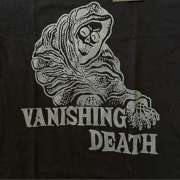 One Teaspoon MENS NWT Vanishing Death Artist Tee BLACK MEDIUM - Picture 3 of 6
